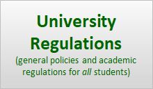 Link to University Regulations